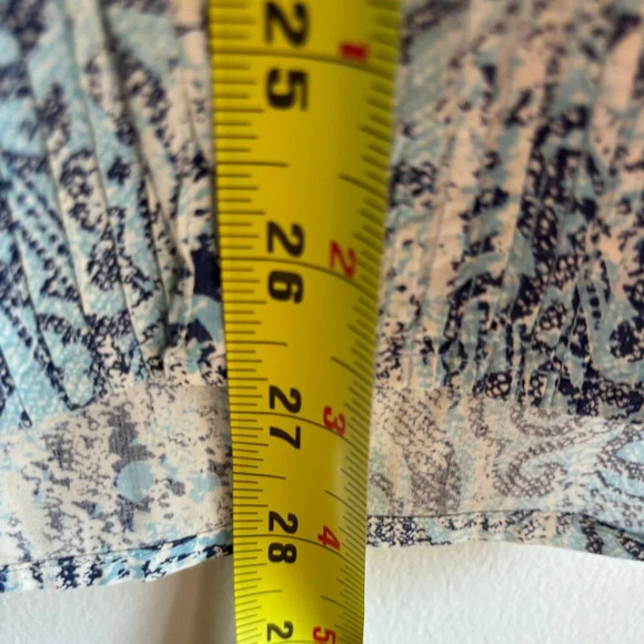 Robert Graham Mens Paisley Buttoned Long Sleeve Shirt White Blue Sz Large - Picture 5 of 16